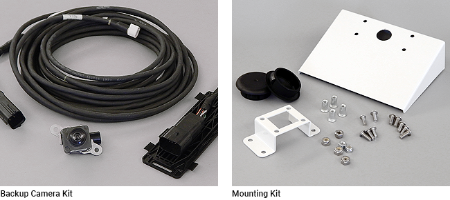 Backup Cameras and Mounting Kits for Ford, GM, and RAM