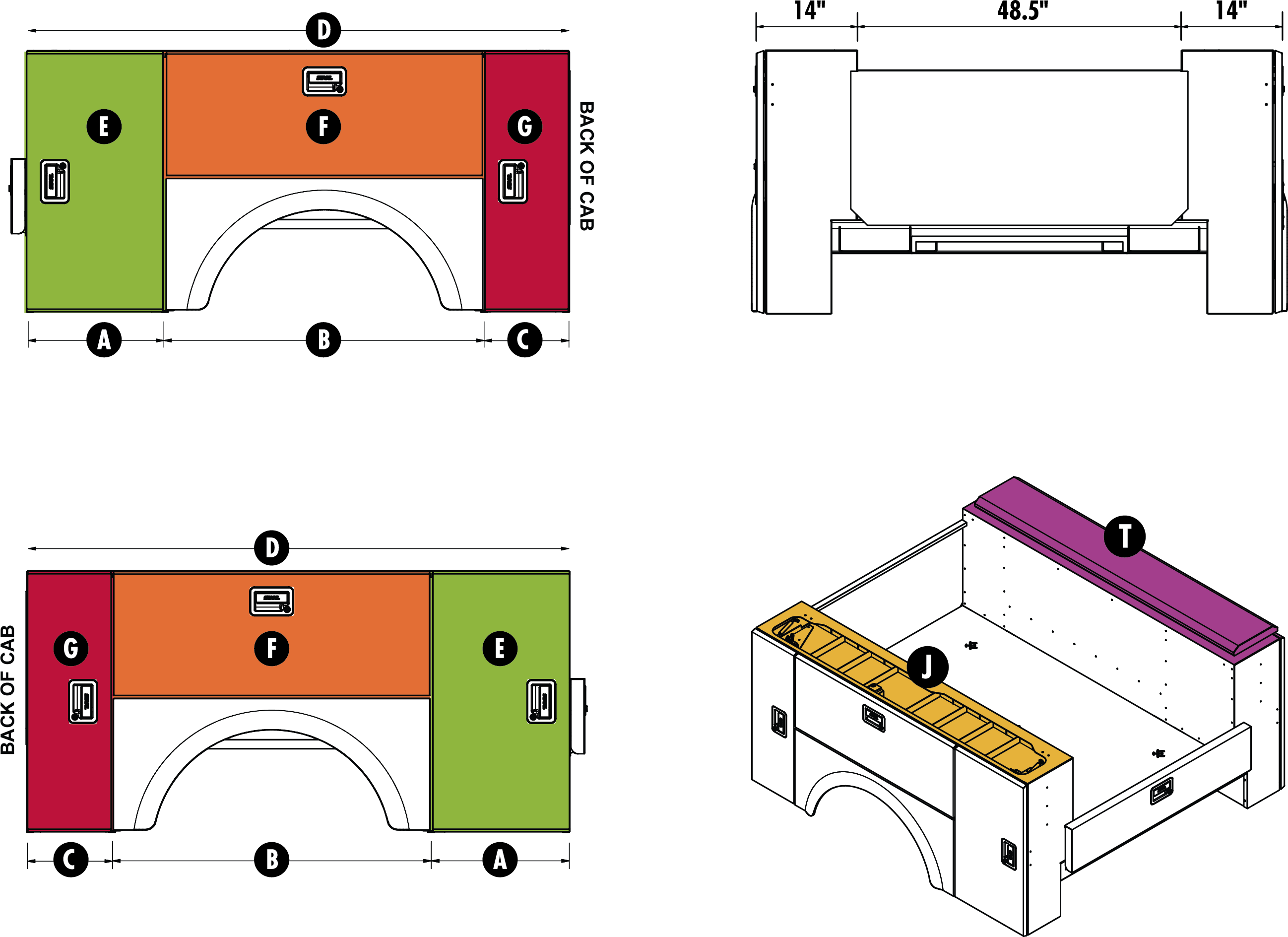 CST 82 Compartment Layout