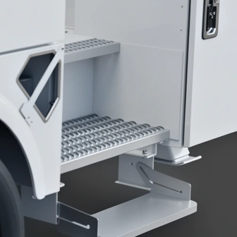 Curbside Step Aerial body curbside step